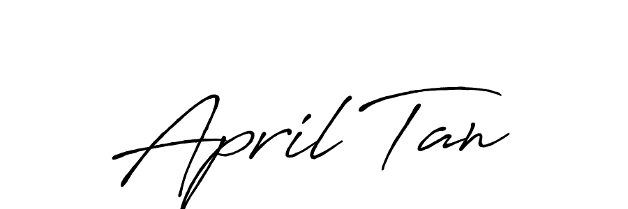 See photos of April Tan official signature by Spectra . Check more albums & portfolios. Read reviews & check more about Antro_Vectra_Bolder font. April Tan signature style 7 images and pictures png