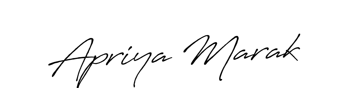 You should practise on your own different ways (Antro_Vectra_Bolder) to write your name (Apriya Marak) in signature. don't let someone else do it for you. Apriya Marak signature style 7 images and pictures png