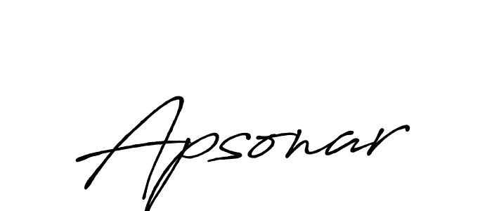 This is the best signature style for the Apsonar name. Also you like these signature font (Antro_Vectra_Bolder). Mix name signature. Apsonar signature style 7 images and pictures png