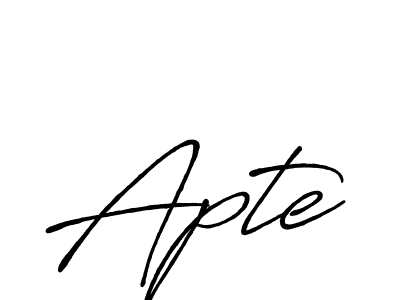 if you are searching for the best signature style for your name Apte. so please give up your signature search. here we have designed multiple signature styles  using Antro_Vectra_Bolder. Apte signature style 7 images and pictures png