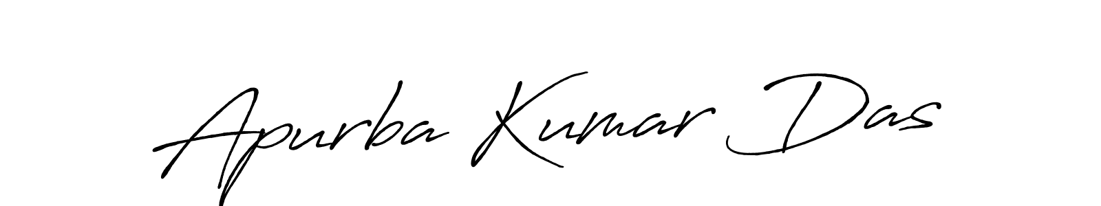 Apurba Kumar Das stylish signature style. Best Handwritten Sign (Antro_Vectra_Bolder) for my name. Handwritten Signature Collection Ideas for my name Apurba Kumar Das. Apurba Kumar Das signature style 7 images and pictures png