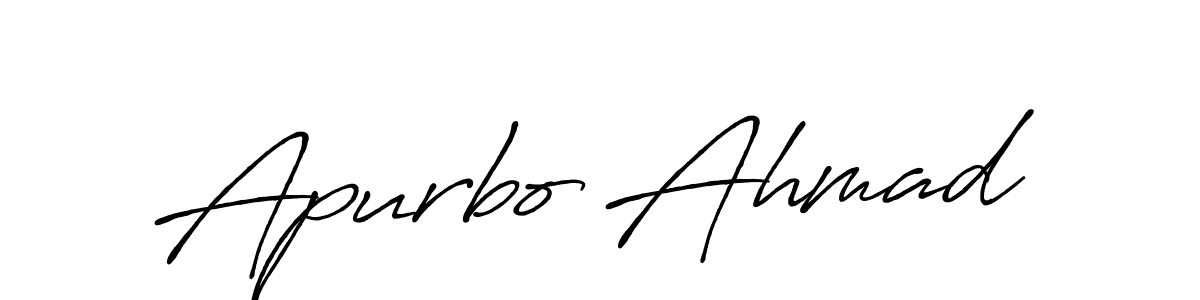 This is the best signature style for the Apurbo Ahmad name. Also you like these signature font (Antro_Vectra_Bolder). Mix name signature. Apurbo Ahmad signature style 7 images and pictures png