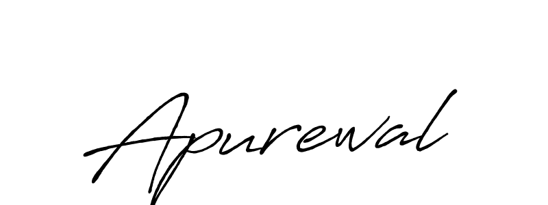 Make a beautiful signature design for name Apurewal. Use this online signature maker to create a handwritten signature for free. Apurewal signature style 7 images and pictures png