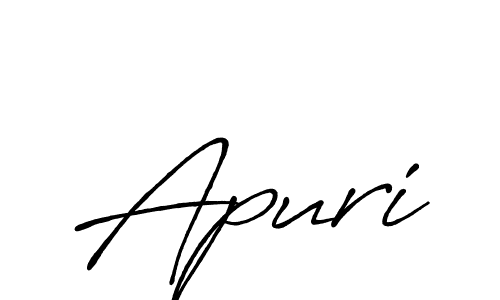 Once you've used our free online signature maker to create your best signature Antro_Vectra_Bolder style, it's time to enjoy all of the benefits that Apuri name signing documents. Apuri signature style 7 images and pictures png