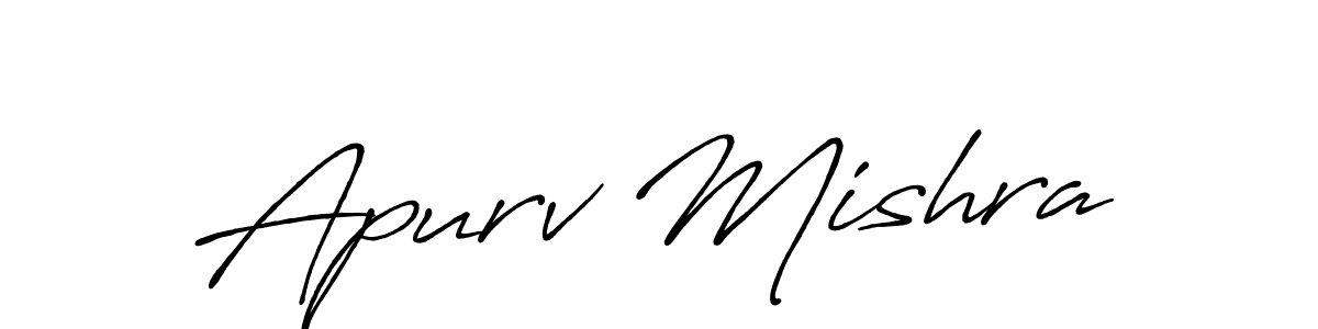 You should practise on your own different ways (Antro_Vectra_Bolder) to write your name (Apurv Mishra) in signature. don't let someone else do it for you. Apurv Mishra signature style 7 images and pictures png