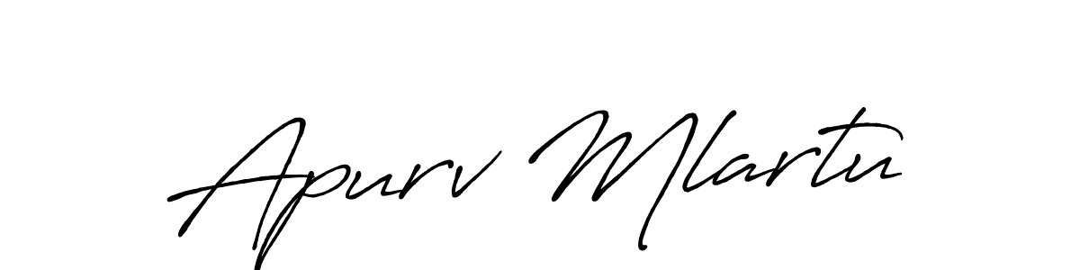 See photos of Apurv Mlartu official signature by Spectra . Check more albums & portfolios. Read reviews & check more about Antro_Vectra_Bolder font. Apurv Mlartu signature style 7 images and pictures png