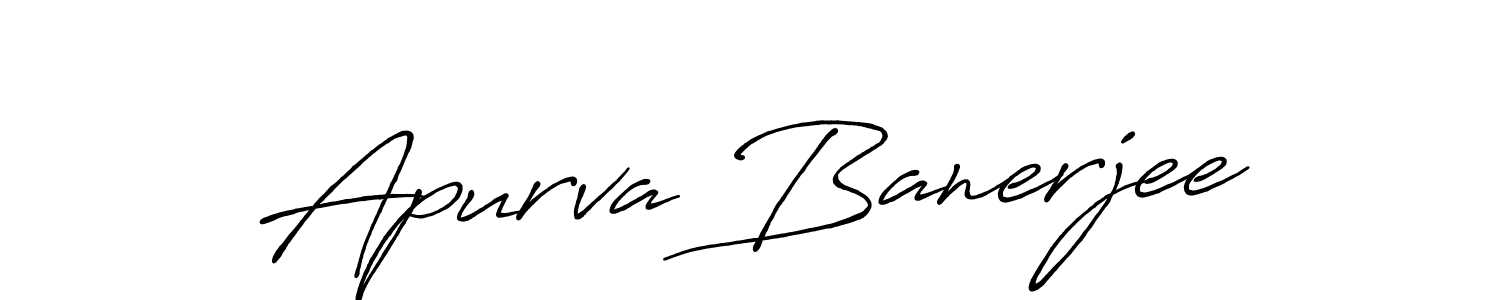 How to make Apurva Banerjee signature? Antro_Vectra_Bolder is a professional autograph style. Create handwritten signature for Apurva Banerjee name. Apurva Banerjee signature style 7 images and pictures png