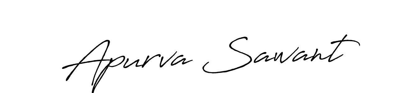 You can use this online signature creator to create a handwritten signature for the name Apurva Sawant. This is the best online autograph maker. Apurva Sawant signature style 7 images and pictures png