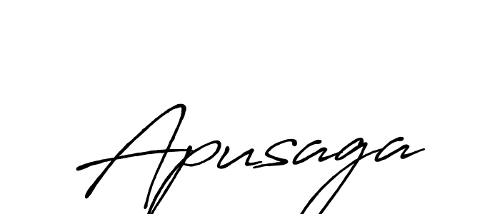 How to make Apusaga name signature. Use Antro_Vectra_Bolder style for creating short signs online. This is the latest handwritten sign. Apusaga signature style 7 images and pictures png