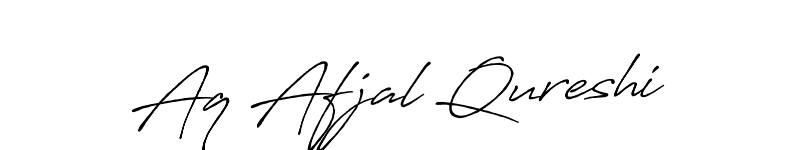 Make a beautiful signature design for name Aq Afjal Qureshi. Use this online signature maker to create a handwritten signature for free. Aq Afjal Qureshi signature style 7 images and pictures png