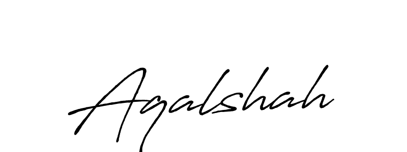 Here are the top 10 professional signature styles for the name Aqalshah. These are the best autograph styles you can use for your name. Aqalshah signature style 7 images and pictures png
