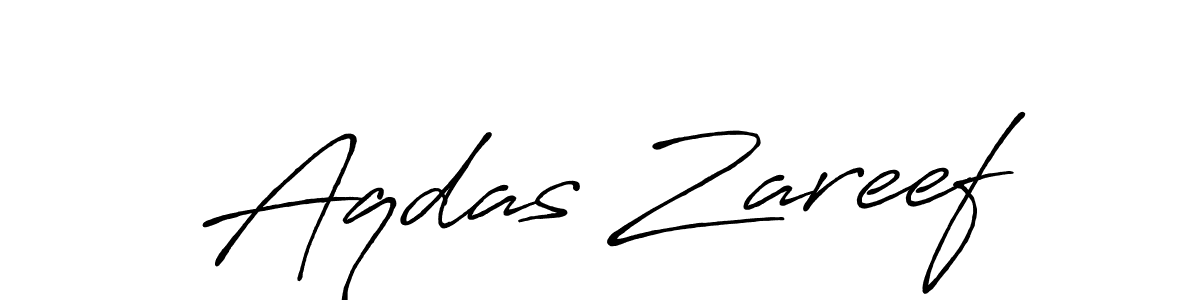 Once you've used our free online signature maker to create your best signature Antro_Vectra_Bolder style, it's time to enjoy all of the benefits that Aqdas Zareef name signing documents. Aqdas Zareef signature style 7 images and pictures png