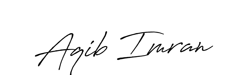 Also You can easily find your signature by using the search form. We will create Aqib Imran name handwritten signature images for you free of cost using Antro_Vectra_Bolder sign style. Aqib Imran signature style 7 images and pictures png