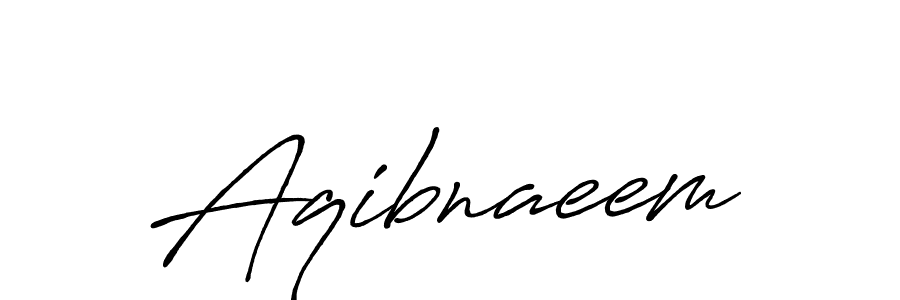 Aqibnaeem stylish signature style. Best Handwritten Sign (Antro_Vectra_Bolder) for my name. Handwritten Signature Collection Ideas for my name Aqibnaeem. Aqibnaeem signature style 7 images and pictures png