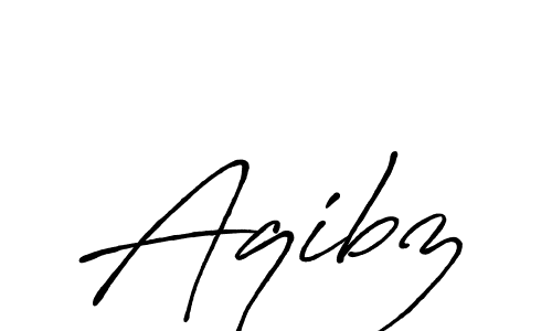 Also we have Aqibz name is the best signature style. Create professional handwritten signature collection using Antro_Vectra_Bolder autograph style. Aqibz signature style 7 images and pictures png