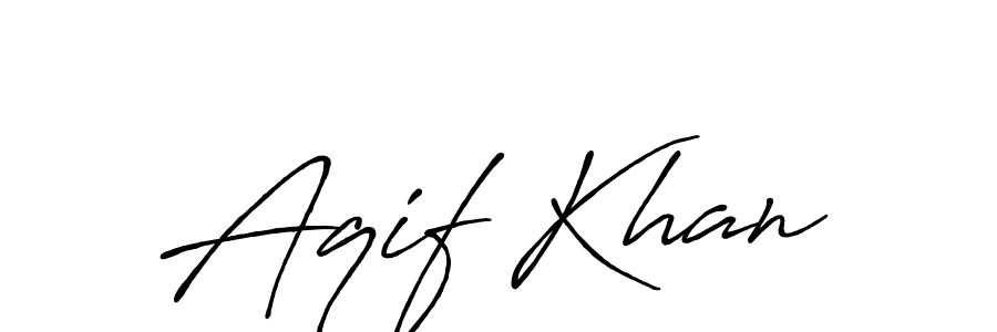 Similarly Antro_Vectra_Bolder is the best handwritten signature design. Signature creator online .You can use it as an online autograph creator for name Aqif Khan. Aqif Khan signature style 7 images and pictures png