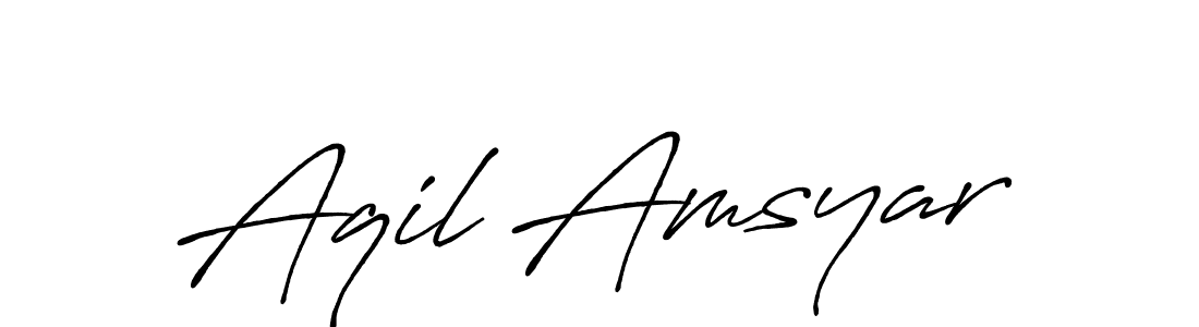 Here are the top 10 professional signature styles for the name Aqil Amsyar. These are the best autograph styles you can use for your name. Aqil Amsyar signature style 7 images and pictures png