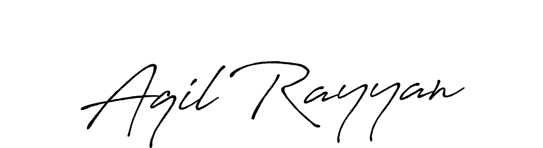 if you are searching for the best signature style for your name Aqil Rayyan. so please give up your signature search. here we have designed multiple signature styles  using Antro_Vectra_Bolder. Aqil Rayyan signature style 7 images and pictures png