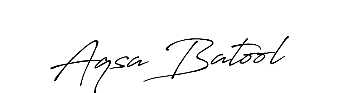 The best way (Antro_Vectra_Bolder) to make a short signature is to pick only two or three words in your name. The name Aqsa Batool include a total of six letters. For converting this name. Aqsa Batool signature style 7 images and pictures png