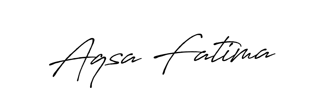 How to make Aqsa Fatima signature? Antro_Vectra_Bolder is a professional autograph style. Create handwritten signature for Aqsa Fatima name. Aqsa Fatima signature style 7 images and pictures png