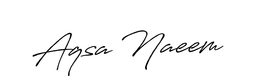 Make a short Aqsa Naeem signature style. Manage your documents anywhere anytime using Antro_Vectra_Bolder. Create and add eSignatures, submit forms, share and send files easily. Aqsa Naeem signature style 7 images and pictures png