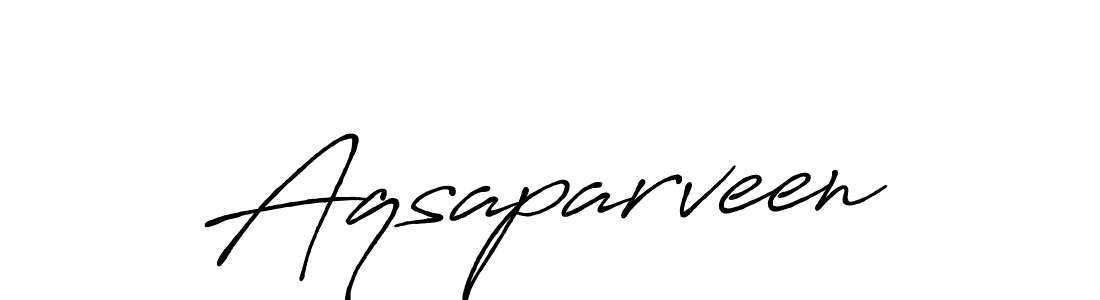 How to Draw Aqsaparveen signature style? Antro_Vectra_Bolder is a latest design signature styles for name Aqsaparveen. Aqsaparveen signature style 7 images and pictures png