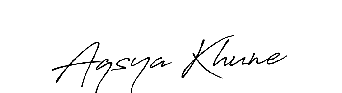 Check out images of Autograph of Aqsya Khune name. Actor Aqsya Khune Signature Style. Antro_Vectra_Bolder is a professional sign style online. Aqsya Khune signature style 7 images and pictures png