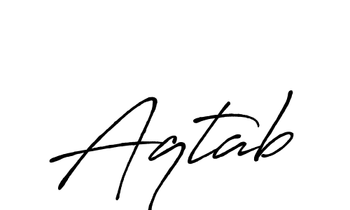 if you are searching for the best signature style for your name Aqtab. so please give up your signature search. here we have designed multiple signature styles  using Antro_Vectra_Bolder. Aqtab signature style 7 images and pictures png