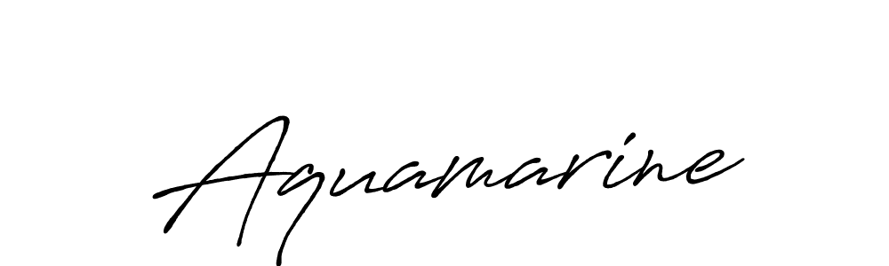 Create a beautiful signature design for name Aquamarine. With this signature (Antro_Vectra_Bolder) fonts, you can make a handwritten signature for free. Aquamarine signature style 7 images and pictures png