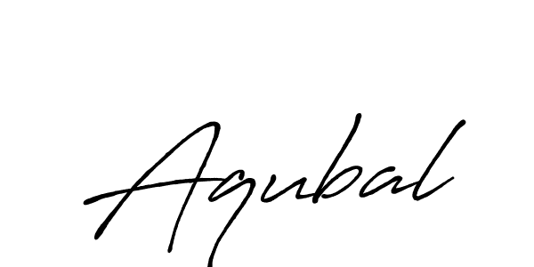 Make a beautiful signature design for name Aqubal. Use this online signature maker to create a handwritten signature for free. Aqubal signature style 7 images and pictures png