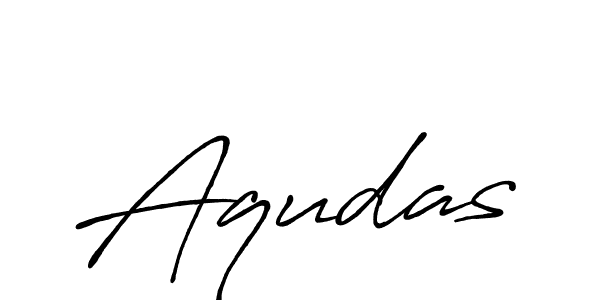 How to make Aqudas signature? Antro_Vectra_Bolder is a professional autograph style. Create handwritten signature for Aqudas name. Aqudas signature style 7 images and pictures png