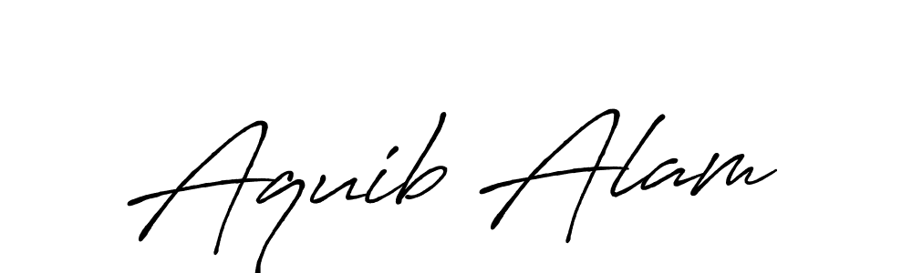 How to make Aquib Alam signature? Antro_Vectra_Bolder is a professional autograph style. Create handwritten signature for Aquib Alam name. Aquib Alam signature style 7 images and pictures png