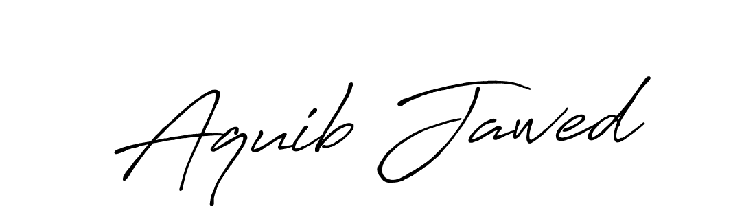 How to make Aquib Jawed signature? Antro_Vectra_Bolder is a professional autograph style. Create handwritten signature for Aquib Jawed name. Aquib Jawed signature style 7 images and pictures png