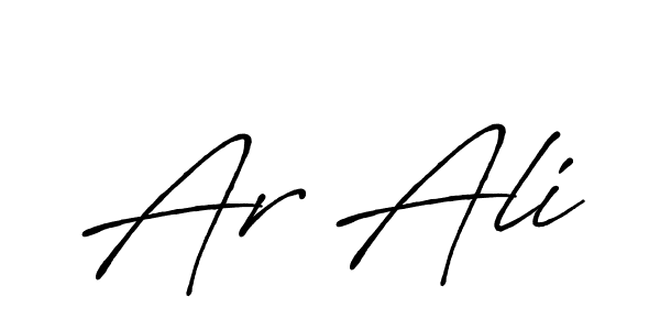 Also You can easily find your signature by using the search form. We will create Ar Ali name handwritten signature images for you free of cost using Antro_Vectra_Bolder sign style. Ar Ali signature style 7 images and pictures png