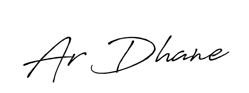 Here are the top 10 professional signature styles for the name Ar Dhane. These are the best autograph styles you can use for your name. Ar Dhane signature style 7 images and pictures png