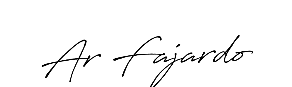 The best way (Antro_Vectra_Bolder) to make a short signature is to pick only two or three words in your name. The name Ar Fajardo include a total of six letters. For converting this name. Ar Fajardo signature style 7 images and pictures png