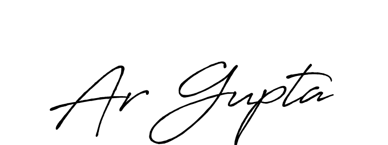 It looks lik you need a new signature style for name Ar Gupta. Design unique handwritten (Antro_Vectra_Bolder) signature with our free signature maker in just a few clicks. Ar Gupta signature style 7 images and pictures png