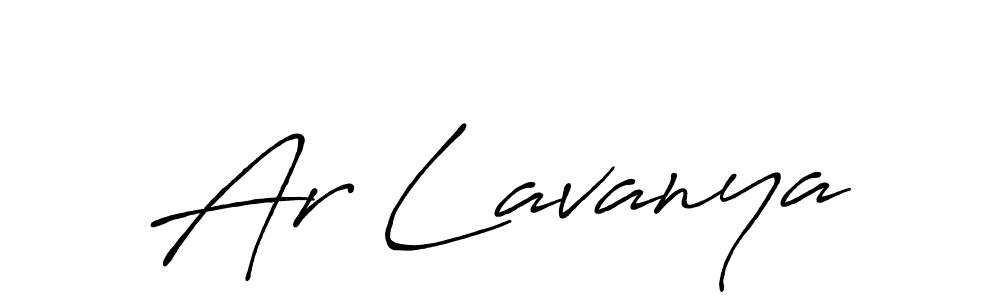 You should practise on your own different ways (Antro_Vectra_Bolder) to write your name (Ar Lavanya) in signature. don't let someone else do it for you. Ar Lavanya signature style 7 images and pictures png