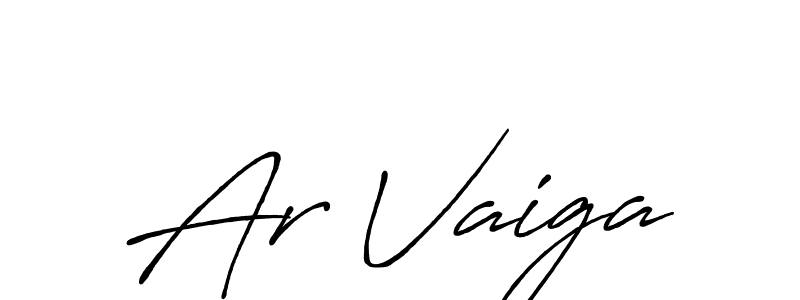 You can use this online signature creator to create a handwritten signature for the name Ar Vaiga. This is the best online autograph maker. Ar Vaiga signature style 7 images and pictures png