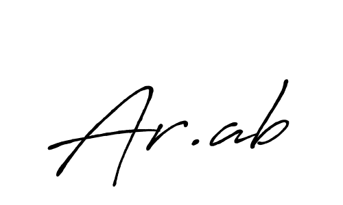 See photos of Ar.ab official signature by Spectra . Check more albums & portfolios. Read reviews & check more about Antro_Vectra_Bolder font. Ar.ab signature style 7 images and pictures png