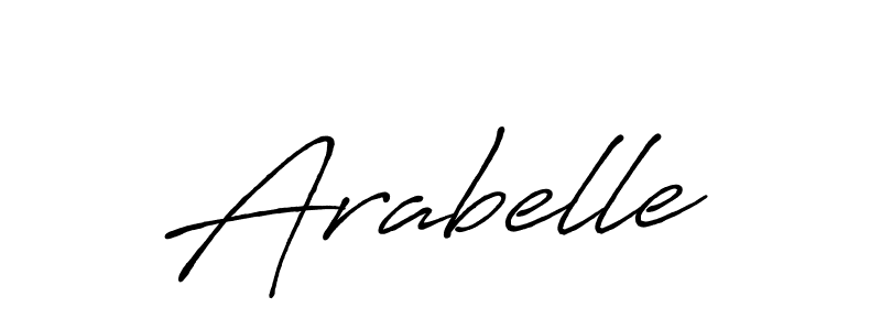 How to make Arabelle signature? Antro_Vectra_Bolder is a professional autograph style. Create handwritten signature for Arabelle name. Arabelle signature style 7 images and pictures png