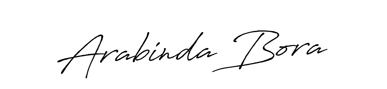 How to make Arabinda Bora signature? Antro_Vectra_Bolder is a professional autograph style. Create handwritten signature for Arabinda Bora name. Arabinda Bora signature style 7 images and pictures png