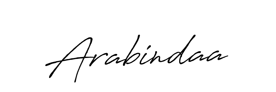 It looks lik you need a new signature style for name Arabindaa. Design unique handwritten (Antro_Vectra_Bolder) signature with our free signature maker in just a few clicks. Arabindaa signature style 7 images and pictures png