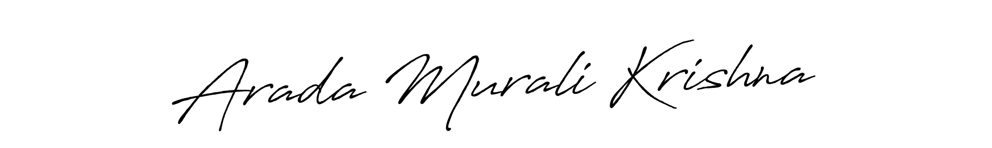 The best way (Antro_Vectra_Bolder) to make a short signature is to pick only two or three words in your name. The name Arada Murali Krishna include a total of six letters. For converting this name. Arada Murali Krishna signature style 7 images and pictures png