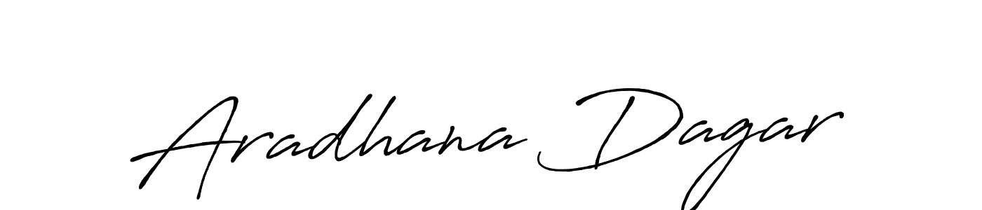 Make a short Aradhana Dagar signature style. Manage your documents anywhere anytime using Antro_Vectra_Bolder. Create and add eSignatures, submit forms, share and send files easily. Aradhana Dagar signature style 7 images and pictures png