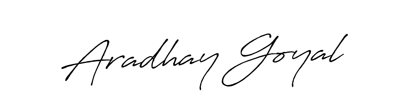 The best way (Antro_Vectra_Bolder) to make a short signature is to pick only two or three words in your name. The name Aradhay Goyal include a total of six letters. For converting this name. Aradhay Goyal signature style 7 images and pictures png
