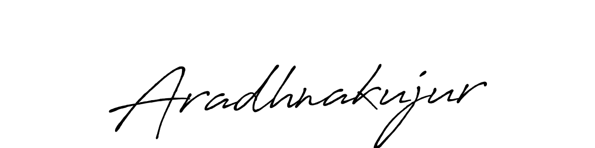 Make a beautiful signature design for name Aradhnakujur. Use this online signature maker to create a handwritten signature for free. Aradhnakujur signature style 7 images and pictures png