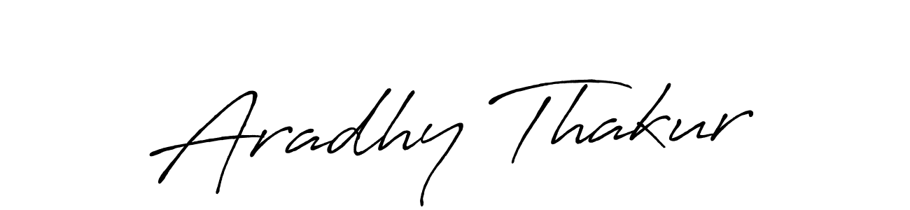 The best way (Antro_Vectra_Bolder) to make a short signature is to pick only two or three words in your name. The name Aradhy Thakur include a total of six letters. For converting this name. Aradhy Thakur signature style 7 images and pictures png