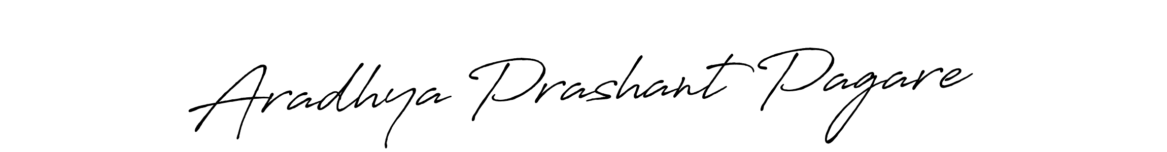 Aradhya Prashant Pagare stylish signature style. Best Handwritten Sign (Antro_Vectra_Bolder) for my name. Handwritten Signature Collection Ideas for my name Aradhya Prashant Pagare. Aradhya Prashant Pagare signature style 7 images and pictures png