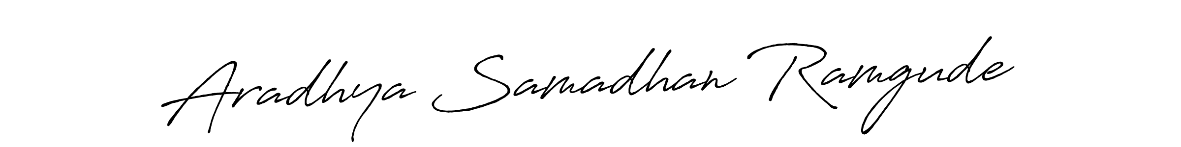 See photos of Aradhya Samadhan Ramgude official signature by Spectra . Check more albums & portfolios. Read reviews & check more about Antro_Vectra_Bolder font. Aradhya Samadhan Ramgude signature style 7 images and pictures png